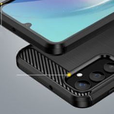 Tech-protect Carbon kryt na Samsung Galaxy A05S, čierny