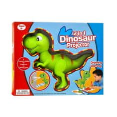 JOKOMISIADA Dinosaurus T-rex projektor projektor + fixky TA0048