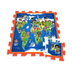 BB-Shop Penové puzzle MATA Mapa sveta detí ZA3149