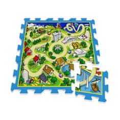 BB-Shop Penové puzzle street racing mat 31x31 ZA3150