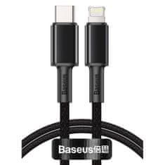 BASEUS Baseus Cafule Cable heavy duty nylonový kábel USB typu C PD Lightning 18W 1m