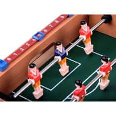 BB-Shop Stolová hra Foosball mini drevený stôl GR0420