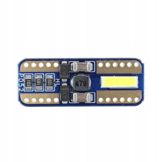 BB-Shop Žiarovka CANBUS W5W T10 7020 2 SMD biela Vnútorné osvetlenie