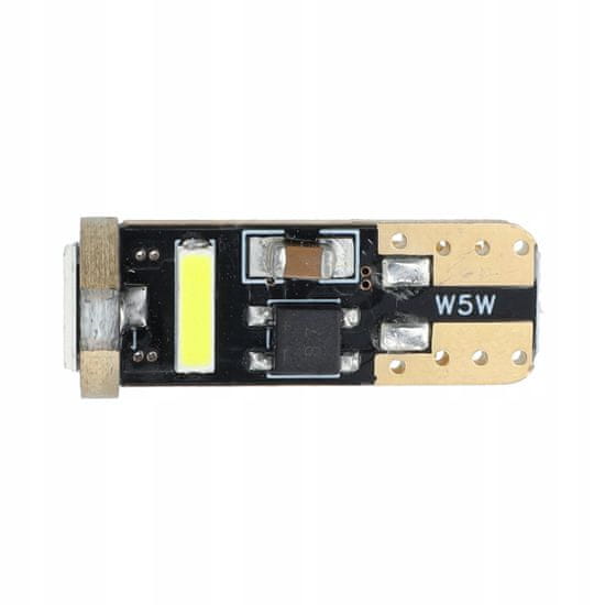 BB-Shop Žiarovka CANBUS W5W T10 7020 3 SMD biela Vnútorné osvetlenie