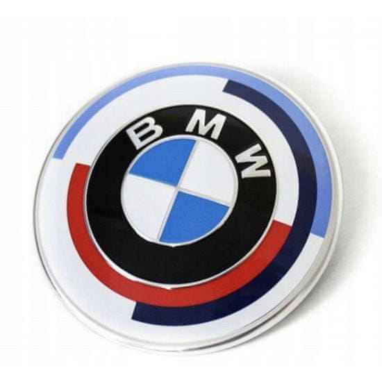 Bmw Emblém s logom BMW na kapotu 82MM 813237505 50 JAHRE