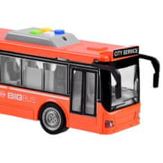 BB-Shop Dlhý kĺbový AUTOBUS 44cm svetelný ZA3833