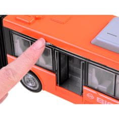 BB-Shop Dlhý kĺbový AUTOBUS 44cm svetelný ZA3833