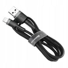 BASEUS USB - Apple Lightning kábel Baseus Cafule Cable 1 0,5 m čierny