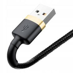 BASEUS Baseus Cafule Cable heavy duty nylonový USB / Lightning QC3.0 2M kábel