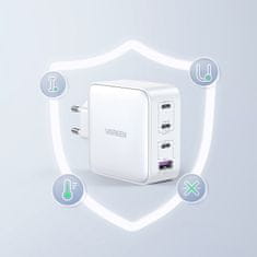 Ugreen RÝCHLA NABÍJAČKA UGREEN GaN 3xUSB C / USB 100W PPS