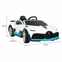 BUGATTI Elektrické auto Bugatti Divo, 2 farby