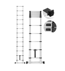 Garlist PROFI TLB308 Teleskopický rebrík 3,8 m