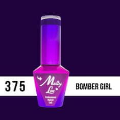 MollyLac 375. MOLLY LAC gél lak - Bomber Girl 5ml