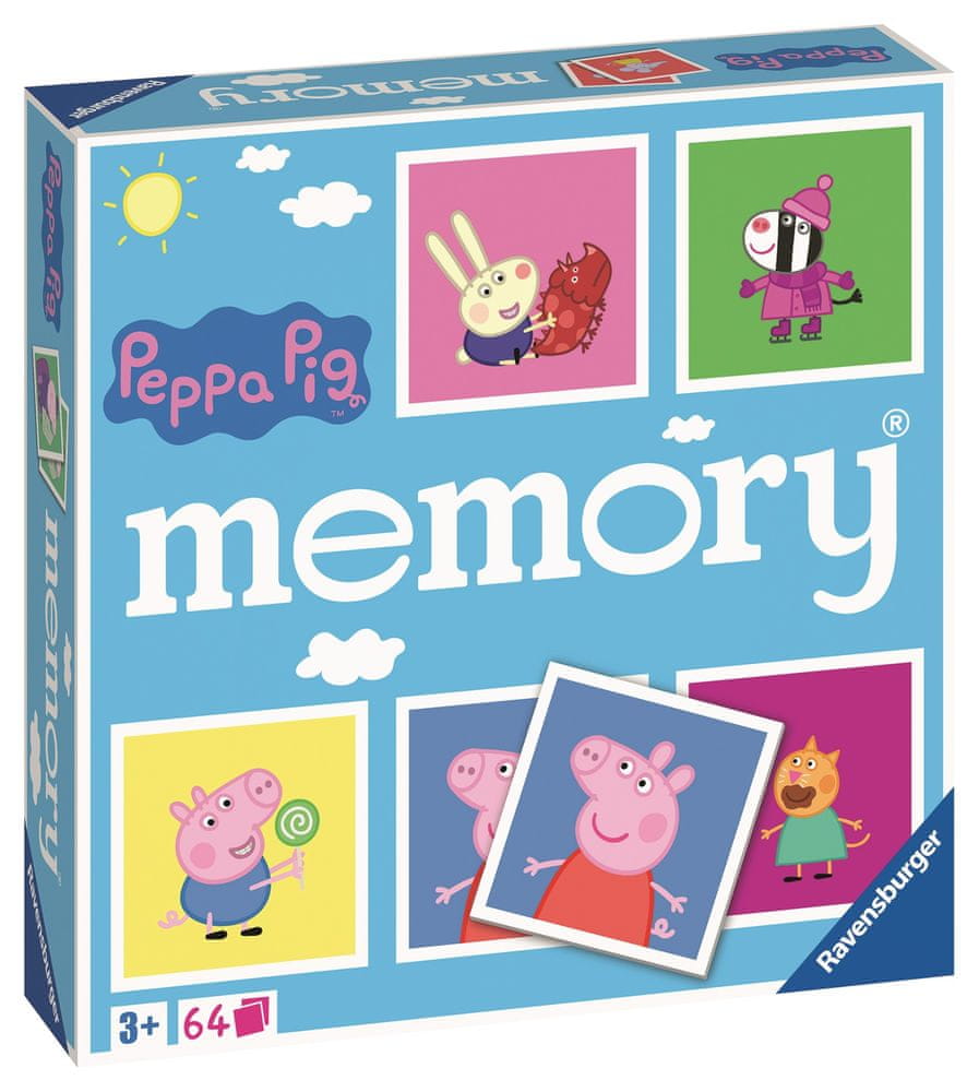 Ravensburger 208869 Pexeso Prasiatko Peppa