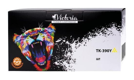 Victoria 590 Inkjet cartridge pre tlačiarne FS C2026, 2126, žltá, 5000str.