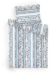 Dadka Obliečky bavlna Indián denim 220x220, 2x70x90 cm