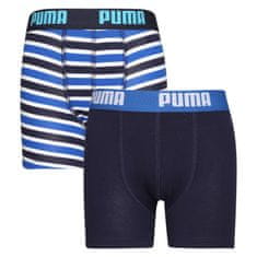 Puma 2PACK chlapčenské boxerky viacfarebné (701219334 002) - veľkosť 128