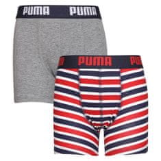 Puma 2PACK chlapčenské boxerky viacfarebné (701219334 001) - veľkosť 152