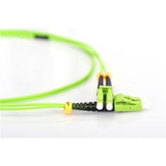 Digitus Optický kabel Optic Patch, LC / LC, Multimode OM5, 50/ 125 µ, 5m - zelený