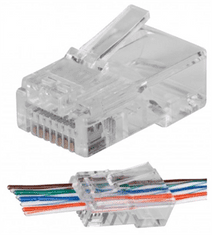 sapro Konektor NEKU UTP CAT6 RJ45 8P8C, netienený, priechodný