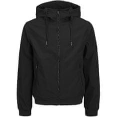 Jack&Jones Pánska softshell bunda JJEBASIC 12236300 Black (Veľkosť L)