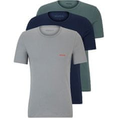 Hugo Boss 3 PACK - pánske tričko HUGO Regular Fit 50480088-307 (Veľkosť L)