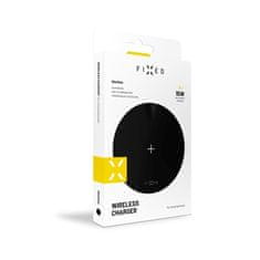FIXED Bezdrôtová nabíjačka SlimPad, 15W - černá