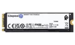 Kingston KC3000 2TB SSD (2048GB) / NVMe M.2 PCIe Gen4 / Interný / M.2 2280 / chladič