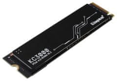 Kingston KC3000 2TB SSD (2048GB) / NVMe M.2 PCIe Gen4 / Interný / M.2 2280 / chladič