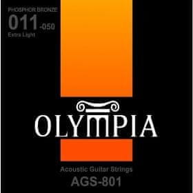 OLYMPIA AGS 801 AKUSTICKÉ STRUNY PHBR 11