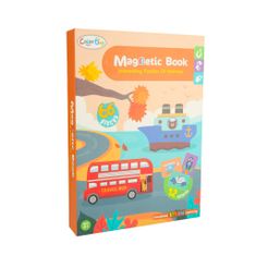 MG Magnetic Book magnetické puzzle, dopravné prostriedky