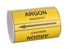 Traiva Páska na značenie potrubia Signus M25 - ARGON Samolepka 130 x 100 mm, délka 1,5 m, Kód: 25780