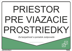 Traiva Priestor pre viazacie prostriedky Samolepka 297 x 210 mm (A4) tl. 0.1 mm - Kód: 30871