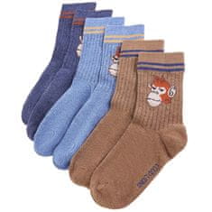 Vidaxl Detské ponožky 5 párov EU 23-26