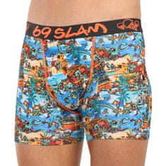 69 SLAM Pánske boxerky fit beach bugger dylan (MBYBHG-PO) - veľkosť M