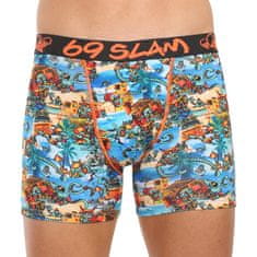 69 SLAM Pánske boxerky fit beach bugger dylan (MBYBHG-PO) - veľkosť XL