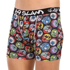 69 SLAM Pánske boxerky fit monster ball dylan (MBYMNR-PO) - veľkosť XXL