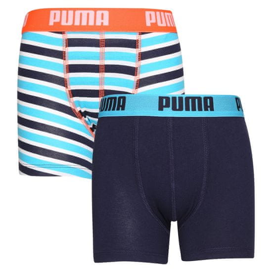 Puma 2PACK chlapčenské boxerky viacfarebné (701219334 004)