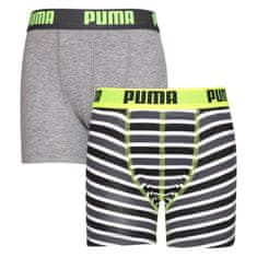 Puma 2PACK chlapčenské boxerky viacfarebné (701219334 005) - veľkosť 128