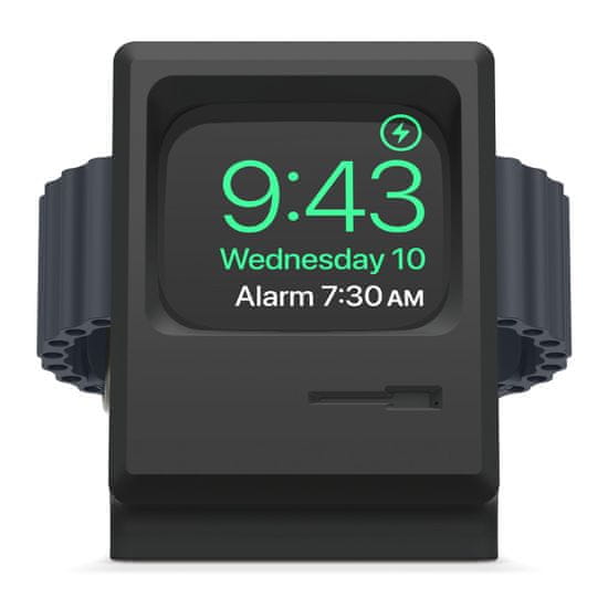 Elago Nabíjací stojan W3 Kompatibilný s Apple Watch Series 9, 8, SE2, 7, 6, SE - Klasický dizajn monitora