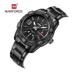 Smart Plus Luxusný pánsky hodinky NAVIFORCE NF9117 - Elegantná zliatina puzdra s nerezovým remienkom, 44mm ciferník