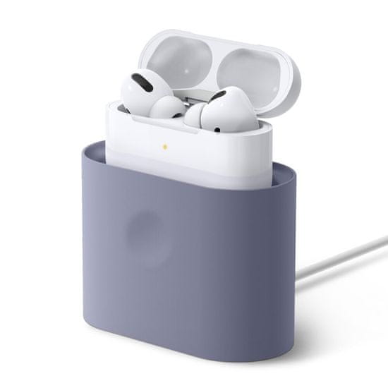 Elago Charging Station for AirPods Pro, Levanduľovo sivá