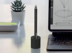 Elago Silikónový stojan pre ceruzku Apple Pencil a akýkoľvek tabletový stylus, čierny