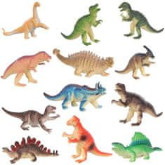 ISO Figúrky Dinosaury sada 12 ks 10-13 cm, 11550