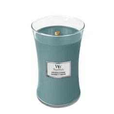 Woodwick Vonná sviečka váza Evergreen Cashmere 609,5 g