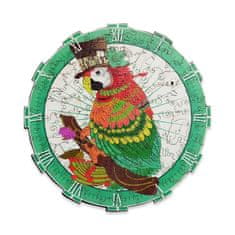 GFT Drevené zvieracie puzzle - papagáj