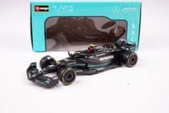 BBurago Kovový model Mercedes W14 - Lewis Hamilton (2023), 1:43 Bburago, Formula 1, F1