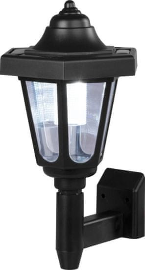 Strend Pro Lampa Strend Pro Wall, solárna, 1x LED, na stenu/plot, 16,5x16,5x30 cm