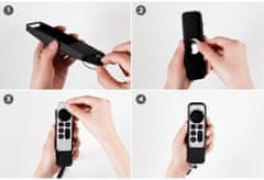 Elago R5 Locator Case - Puzdro pre Apple TV Remote a AirTag, čierne
