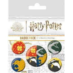 Epee Harry Potter Koľaje - set odznakov